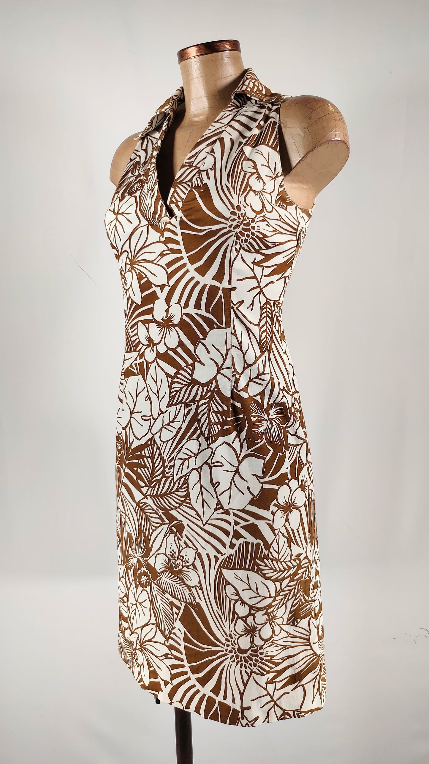 Vestido con estampado Tahití