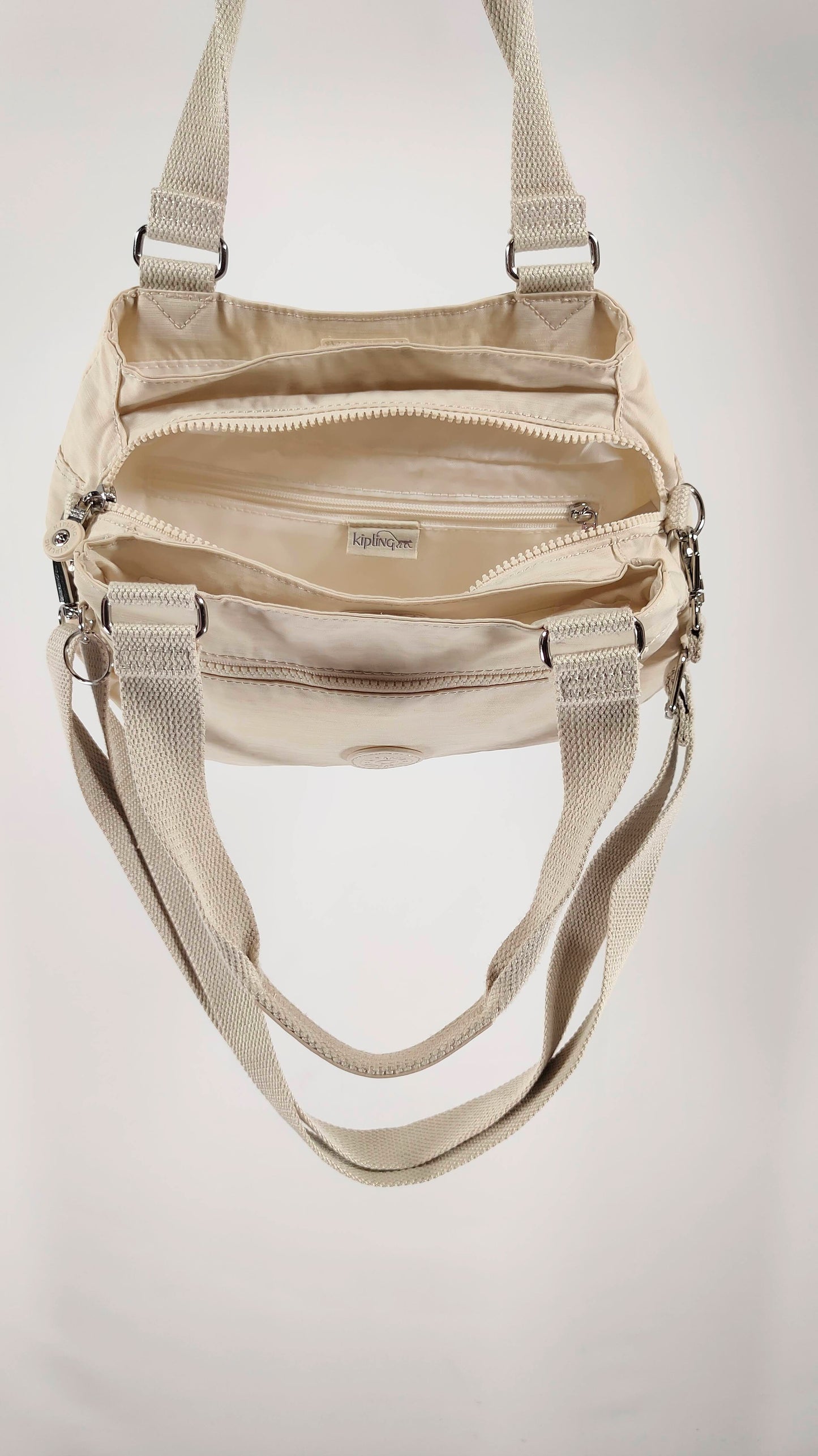 Bolsito blanco Kipling