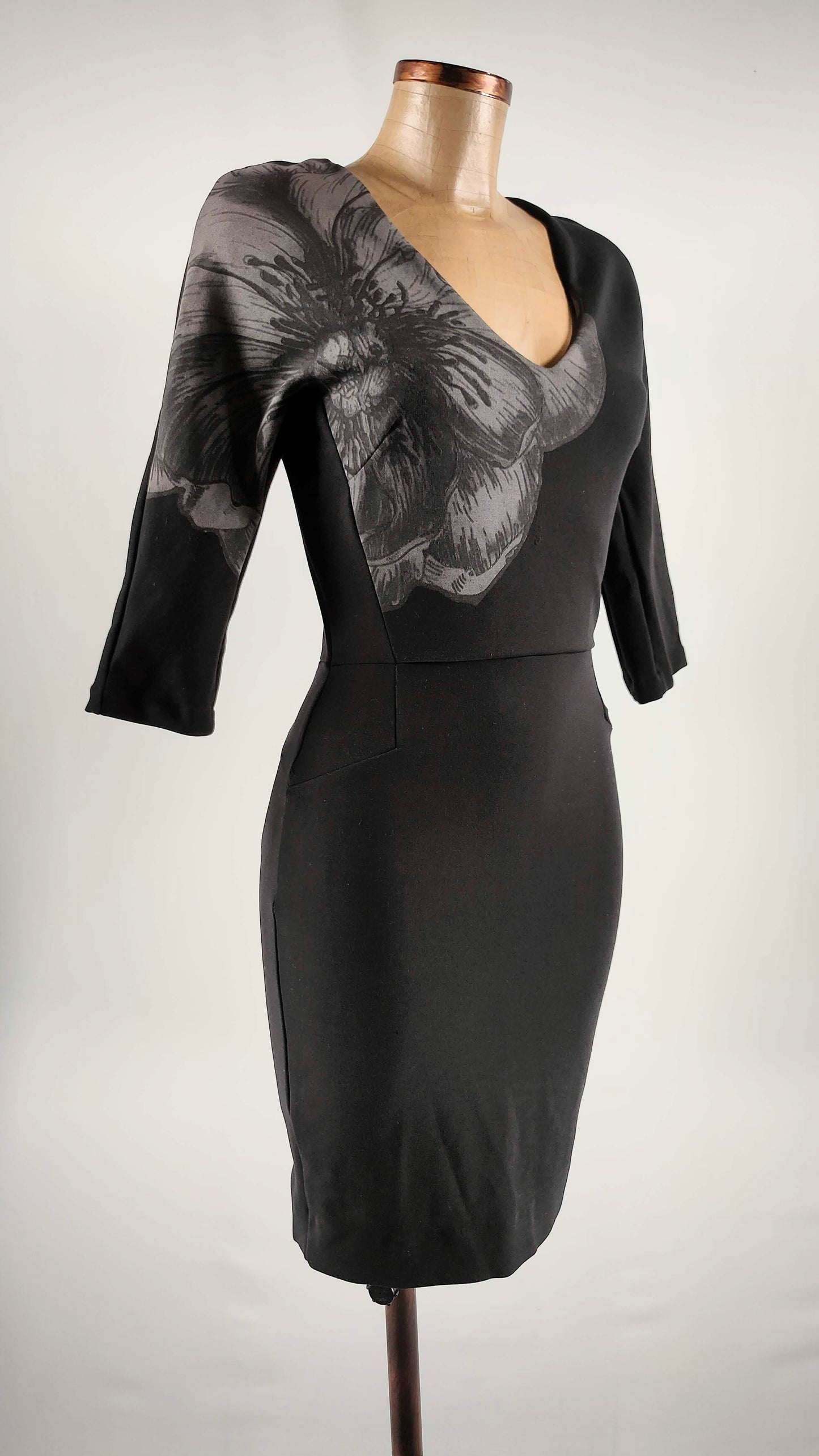 Vestido Desigual negro