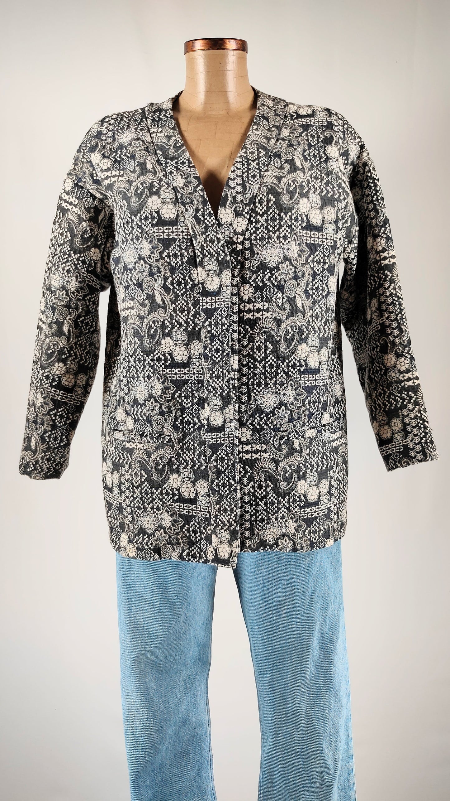 Blazer multicolor Cortefiel