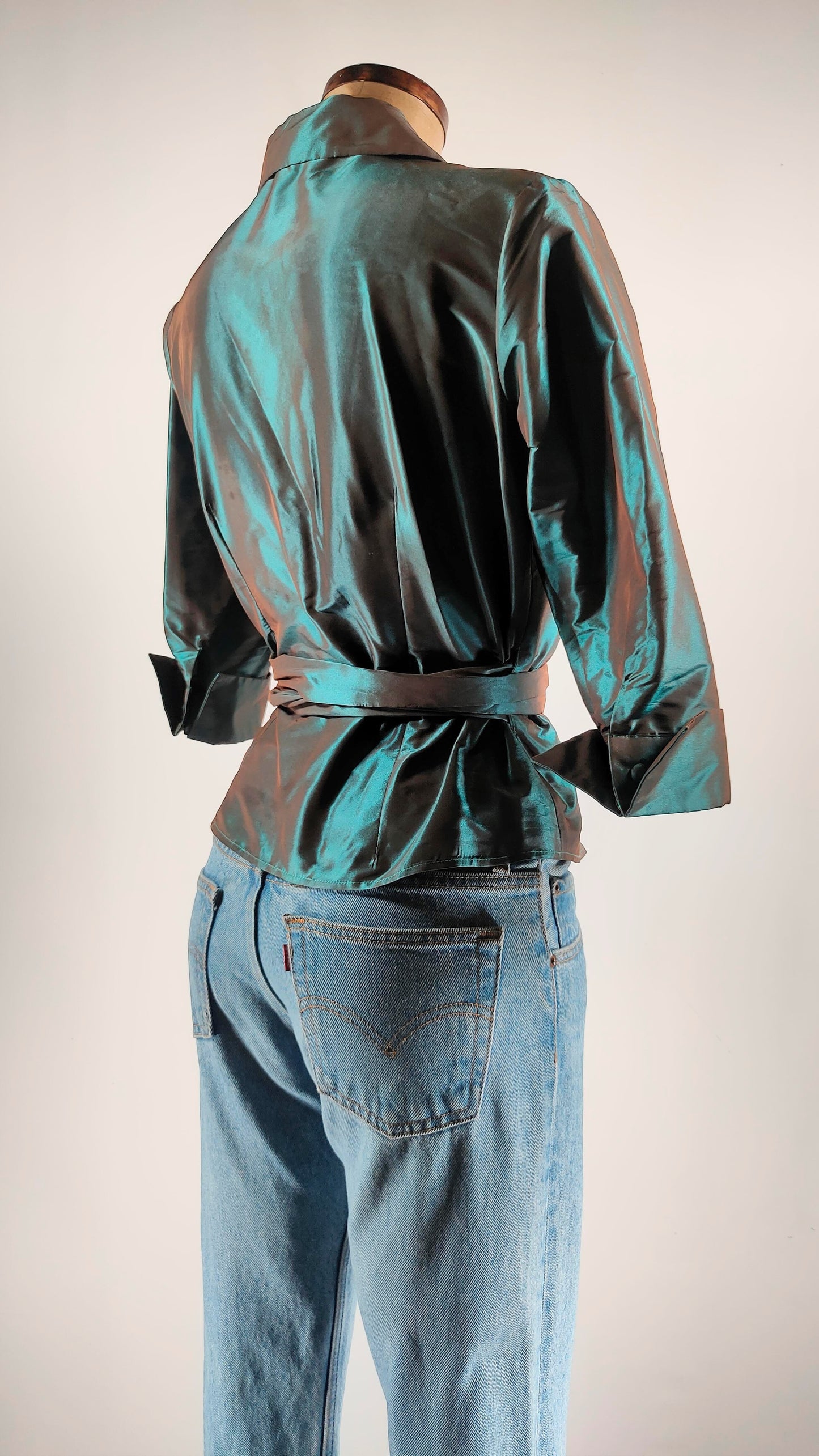 Blusa turquesa Nuribel