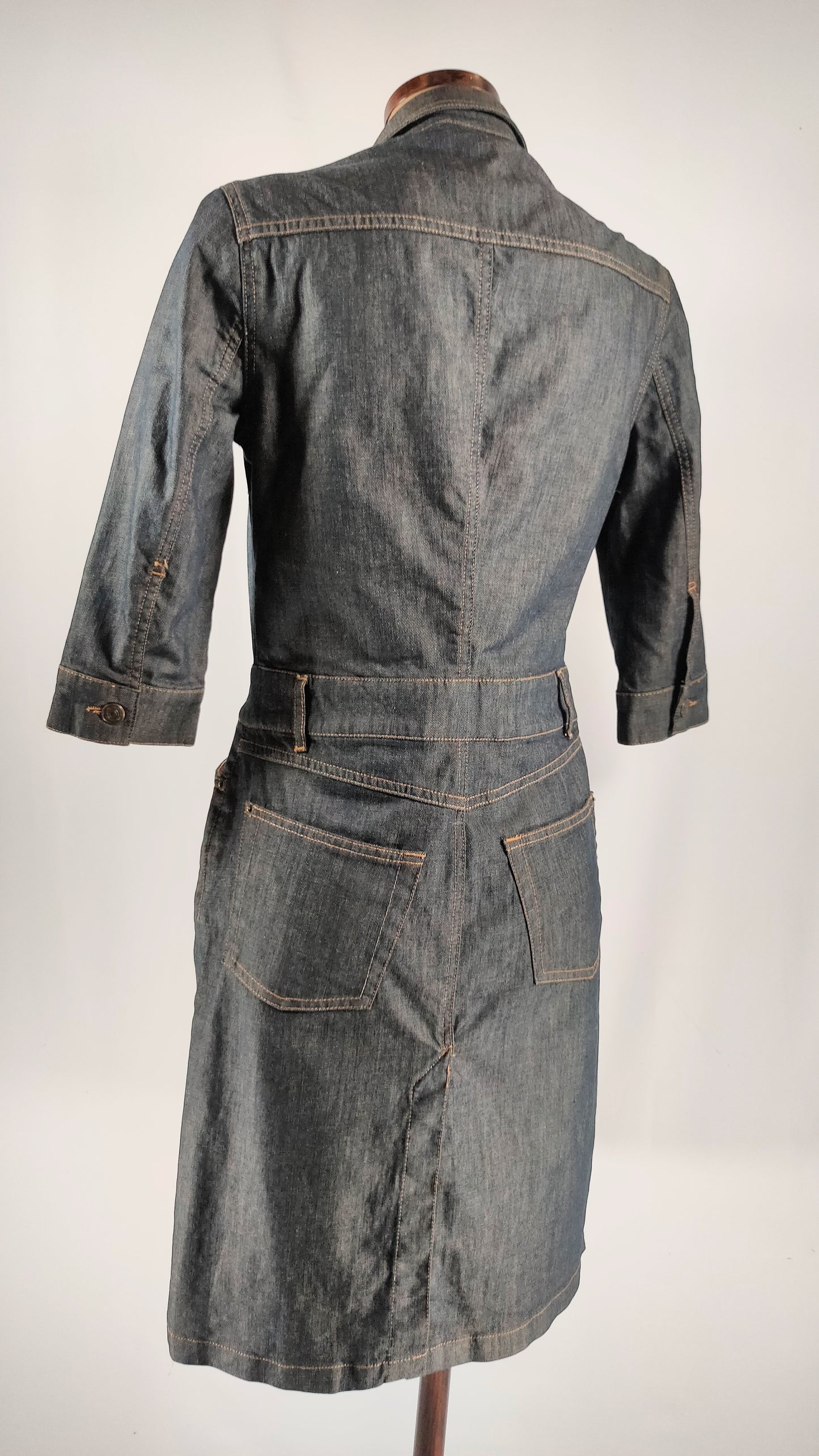Vestido tejano Massimo Dutti