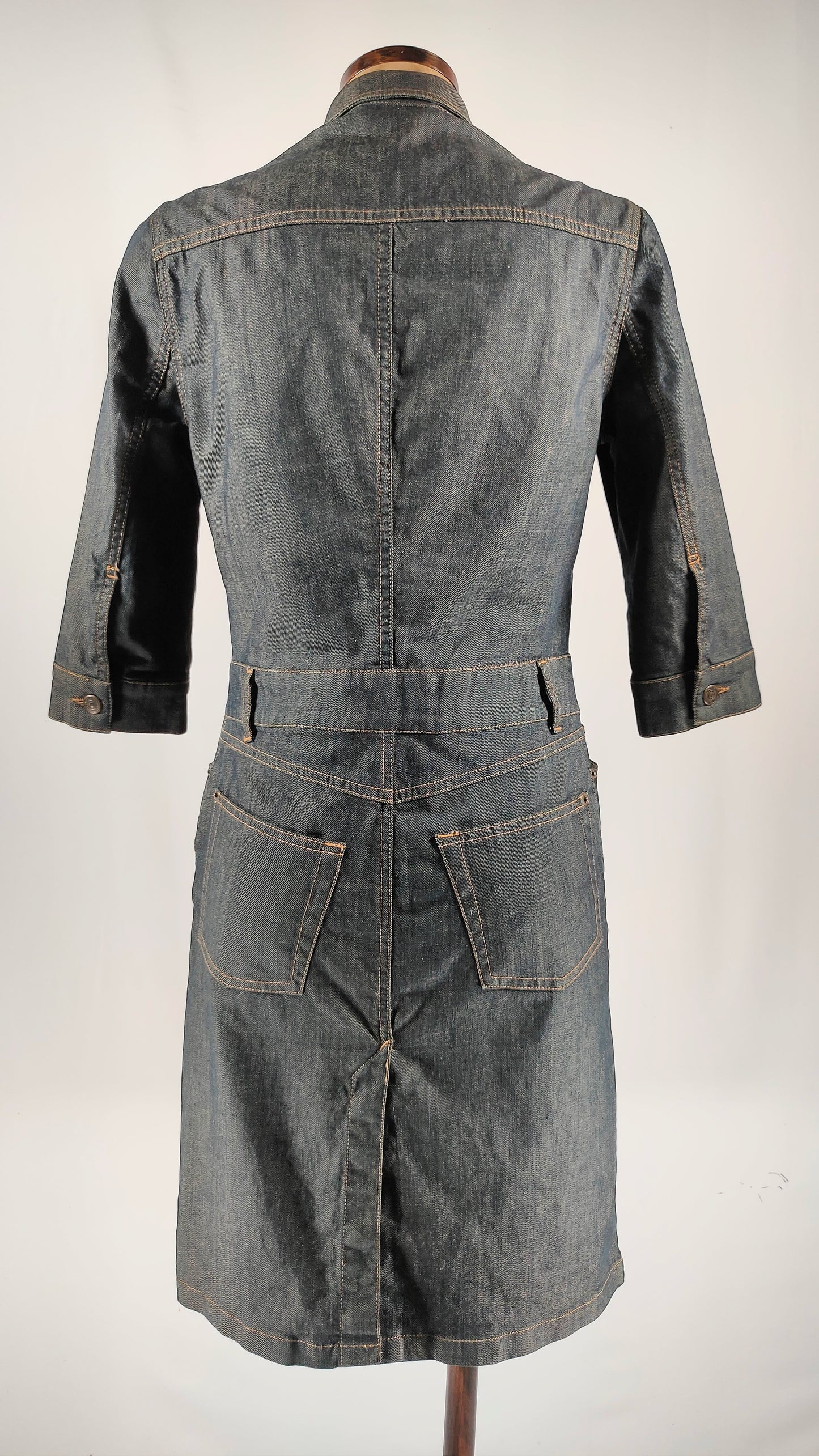 Vestido tejano Massimo Dutti