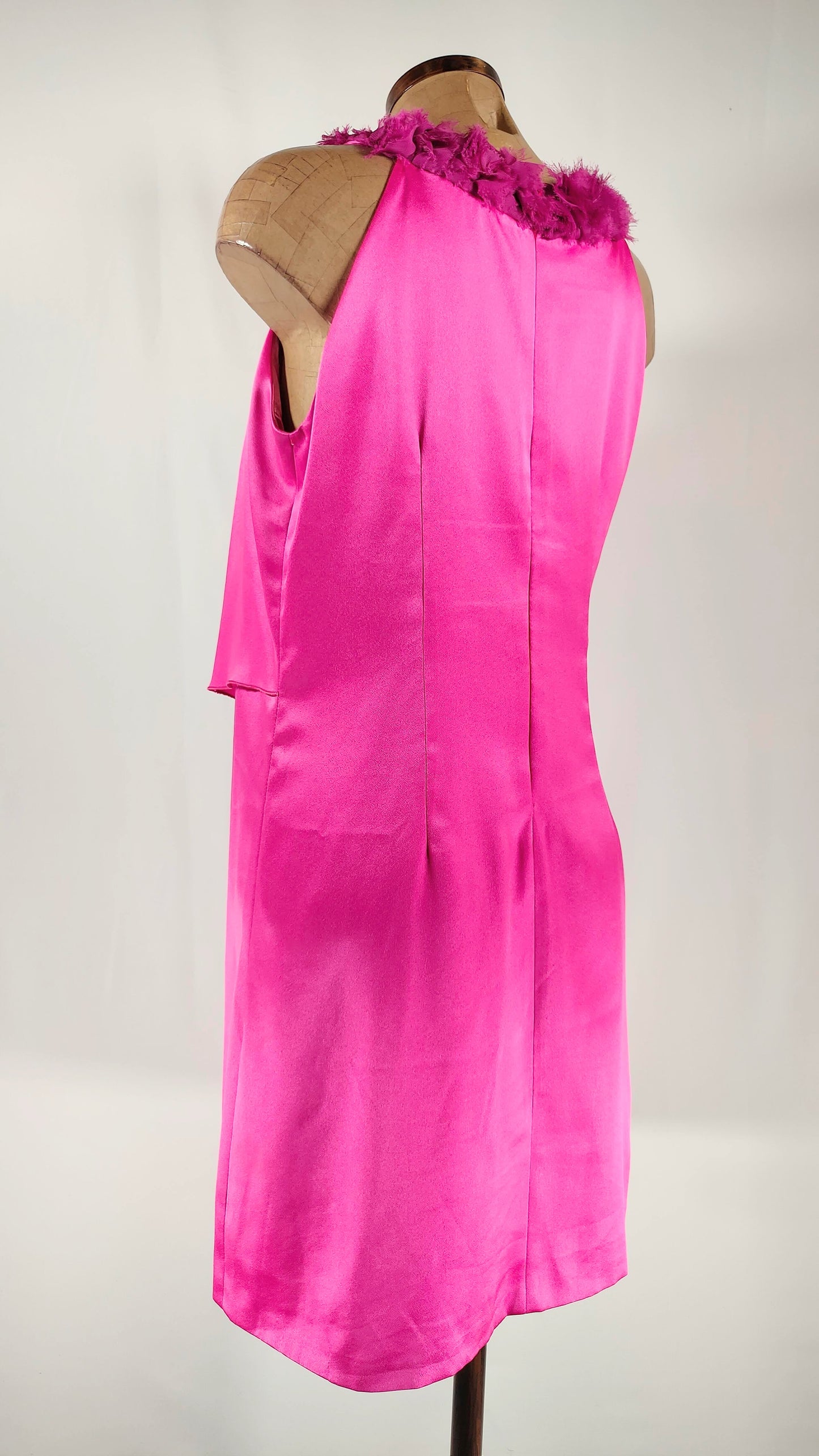 Vestido fucsia Mercedes Romero