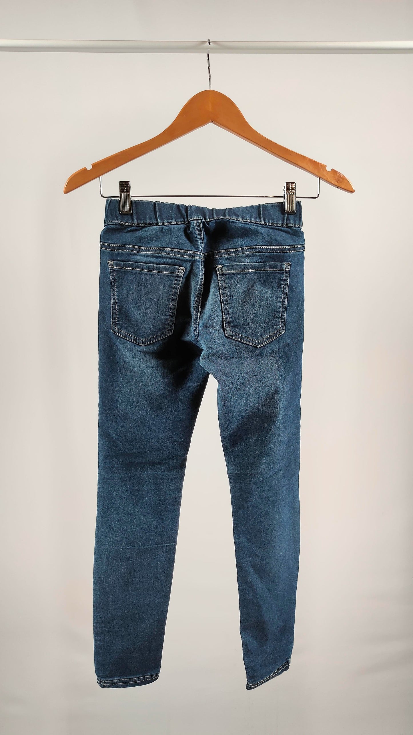 Pantalones azules skinny strech
