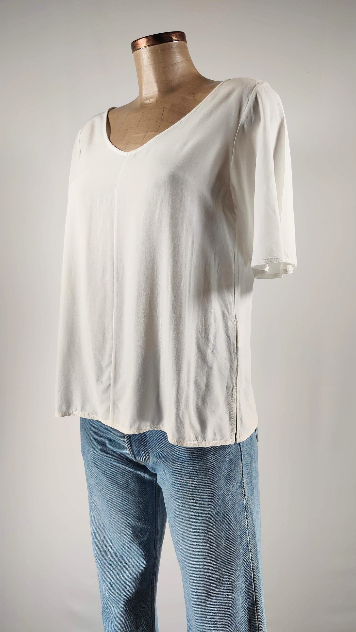 Blusa holgada con manga de mariposa