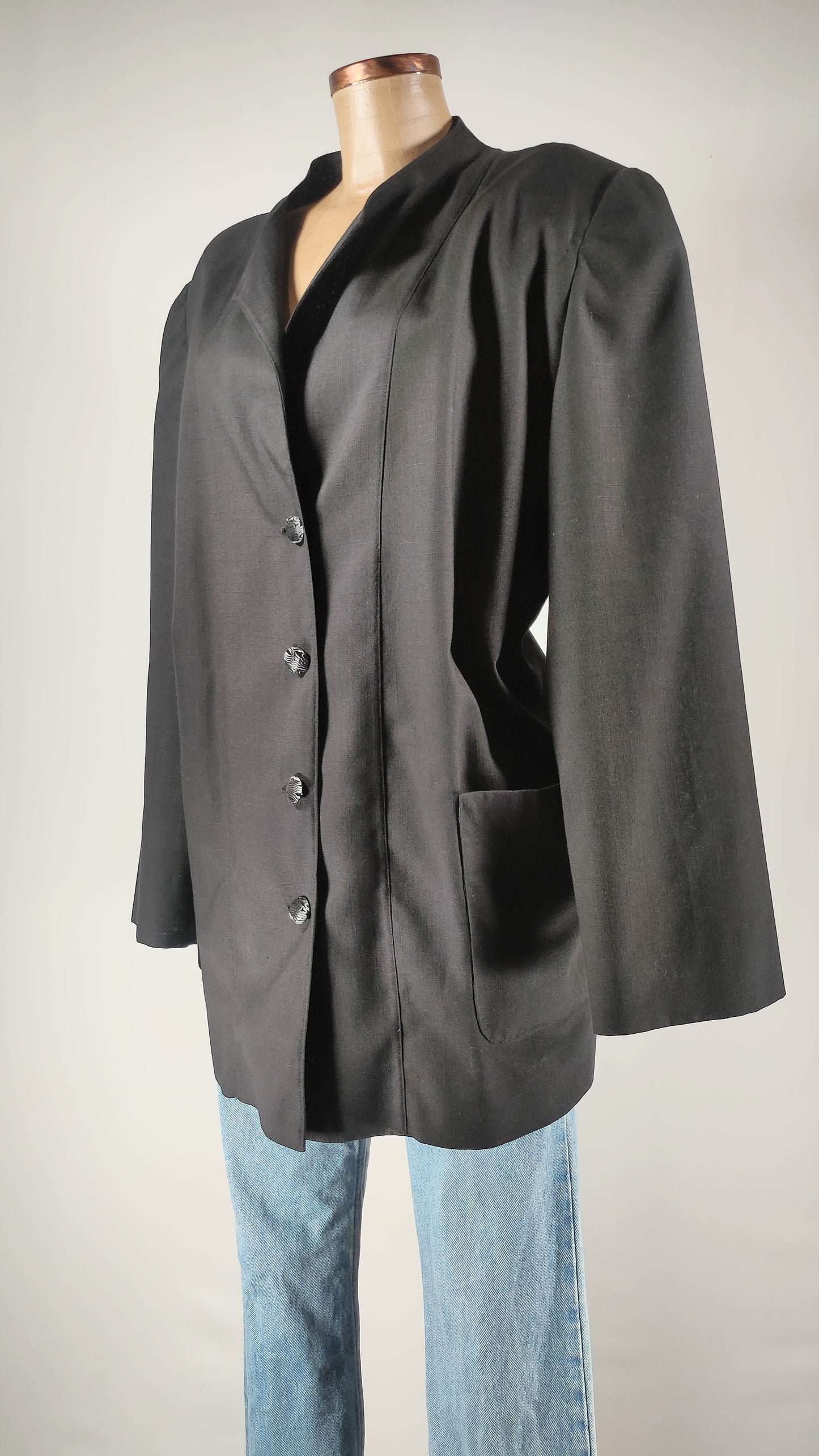 Blazer vintage negro