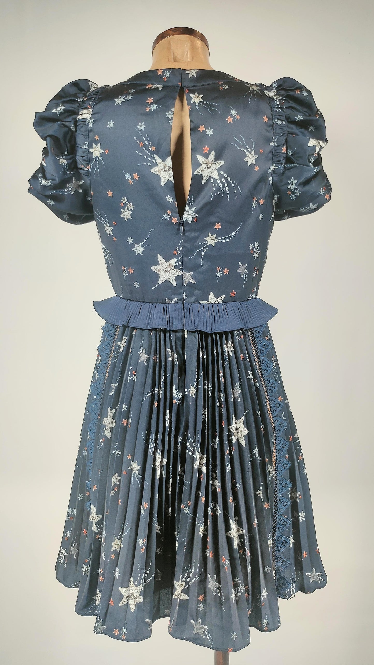 Vestido estampado estrellas