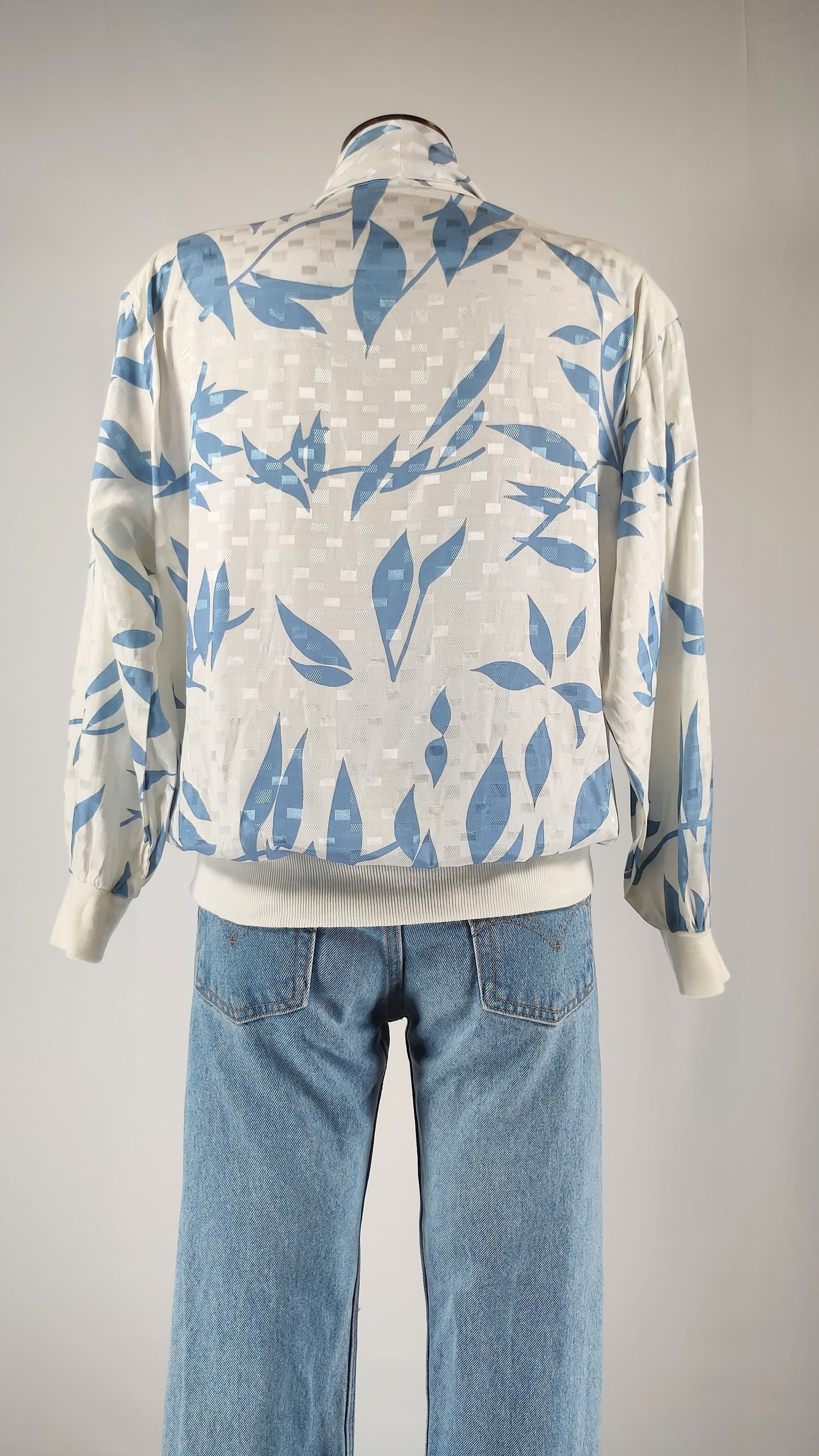 Jersey vintage con cuello vuelto