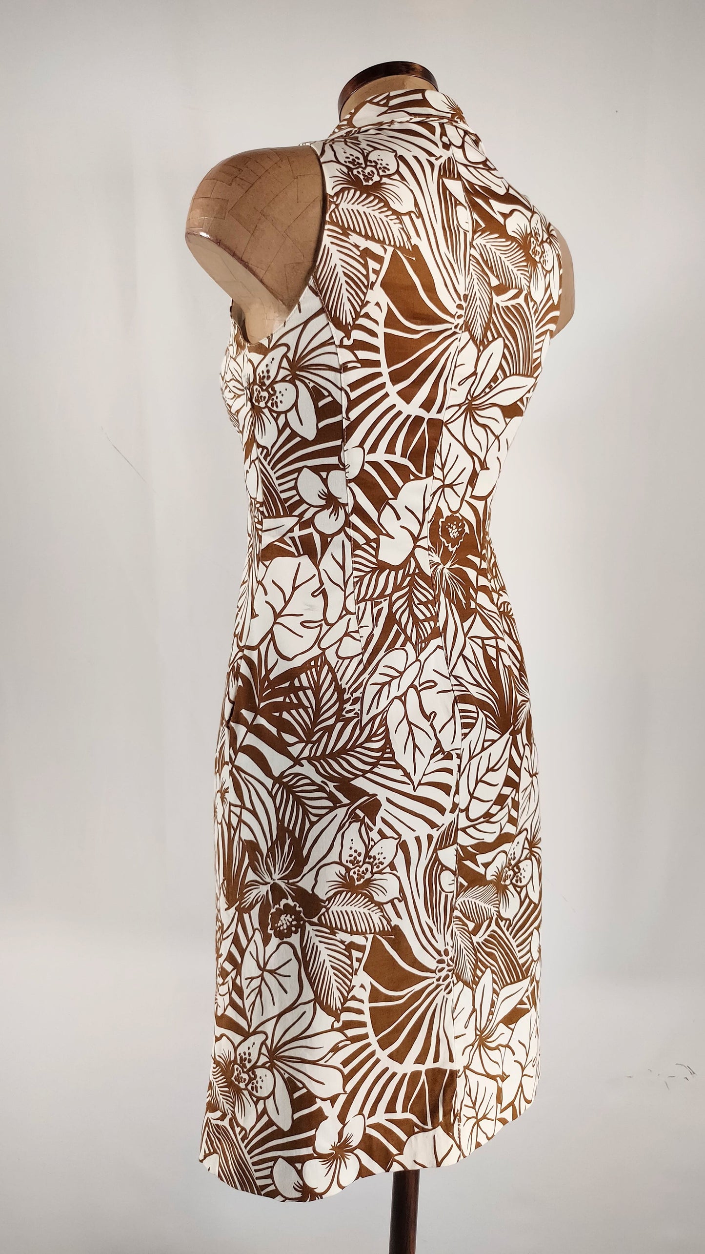 Vestido con estampado Tahití