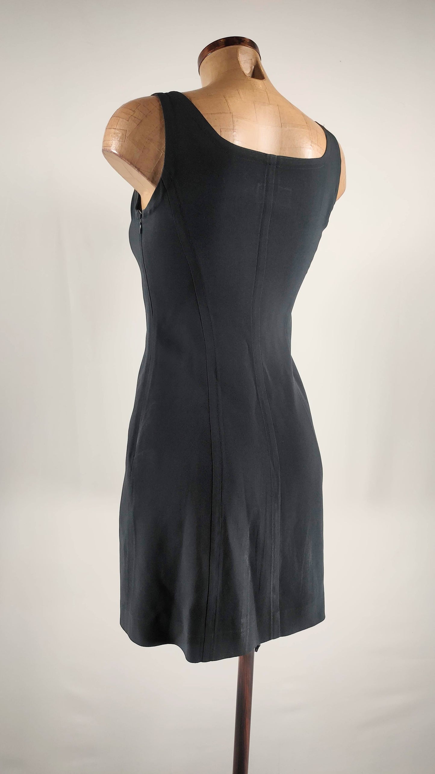Vestido ejecutivo azul marino