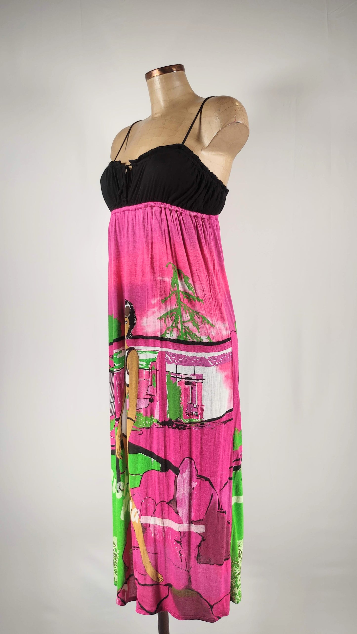 Vestido multicolor