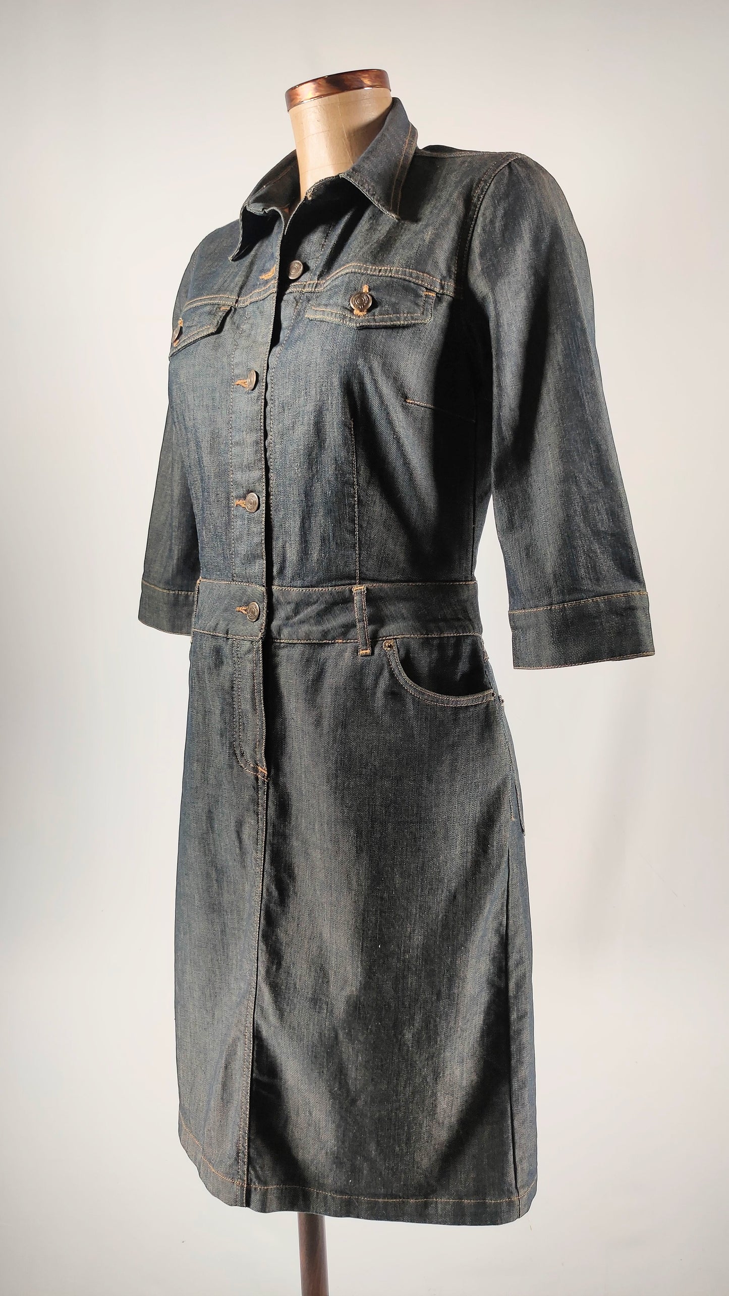 Vestido tejano Massimo Dutti