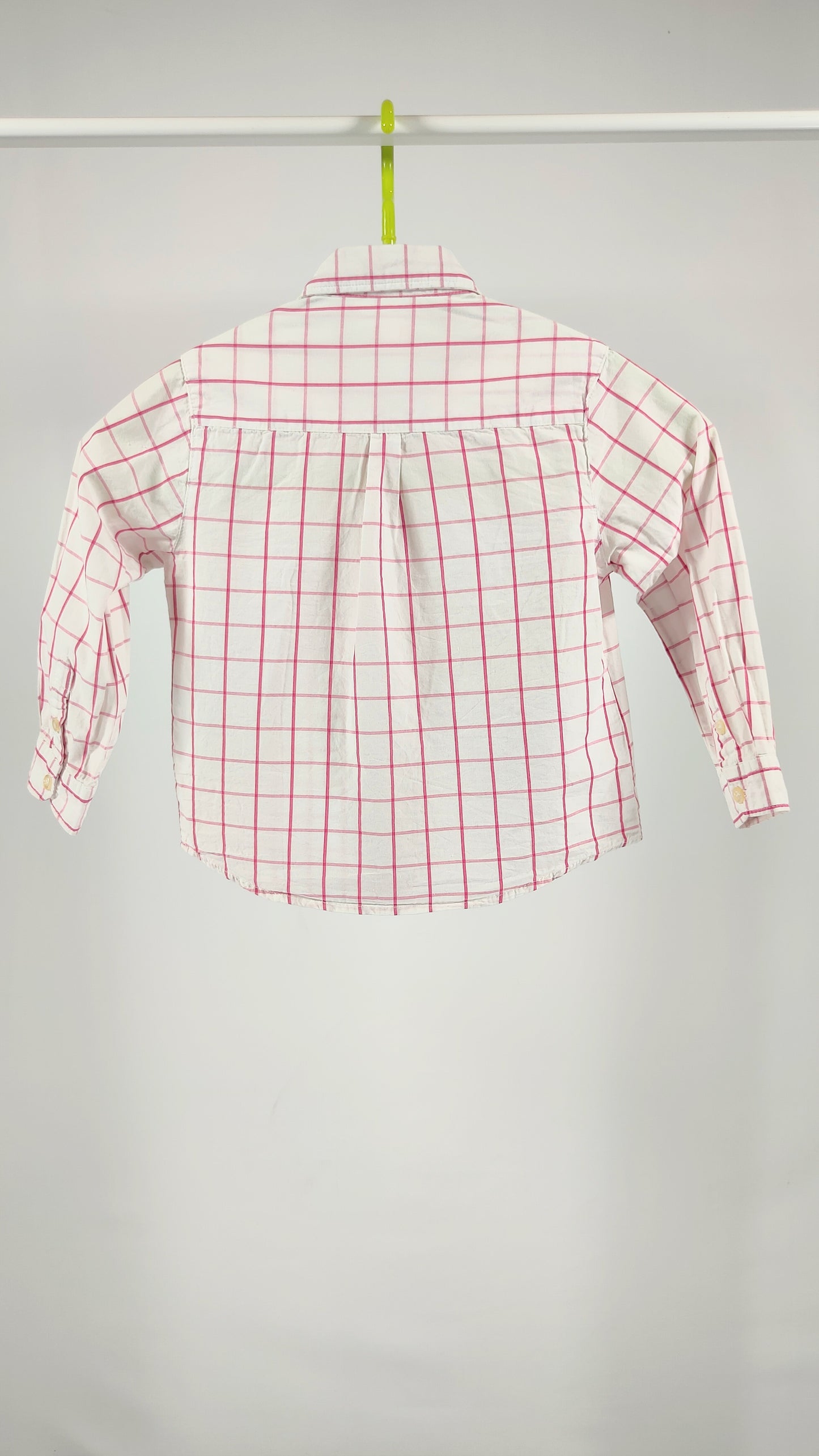 Camisa líneas en rosa