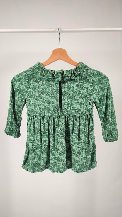 Blusa3/4 estampado floral