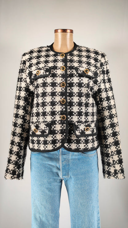 Chaqueta vintage con botones luxury