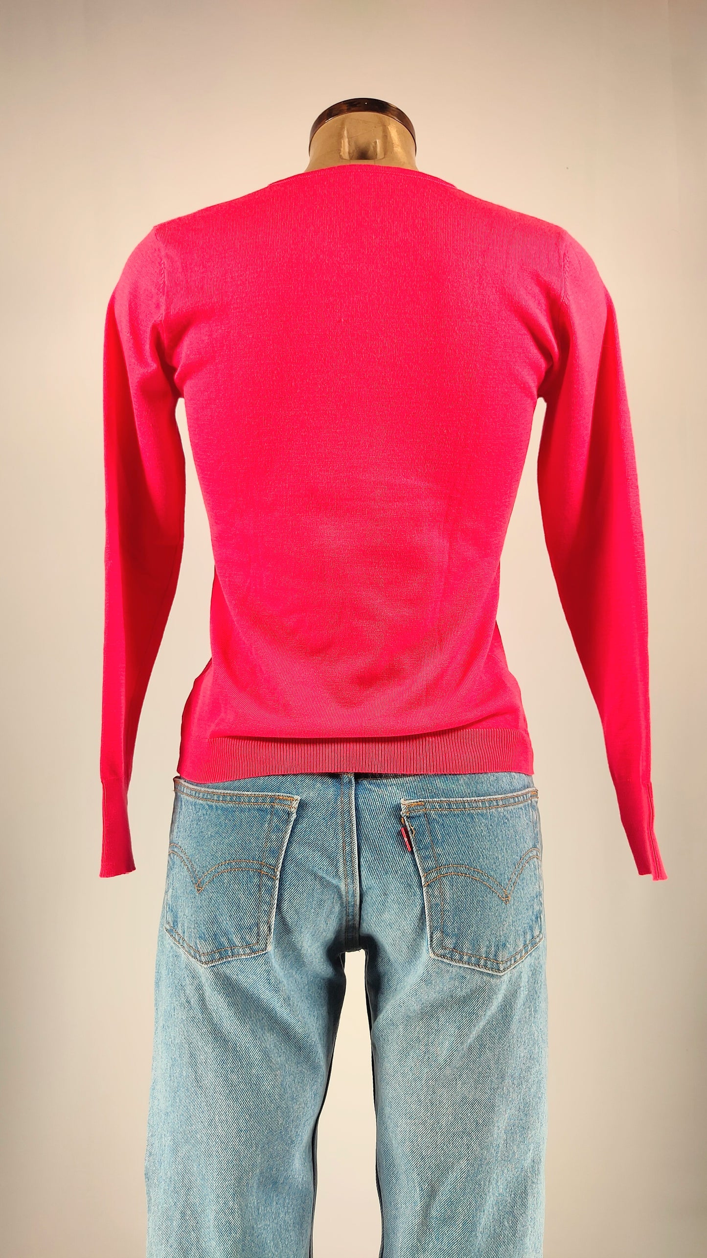 Chaqueta- jersey coral