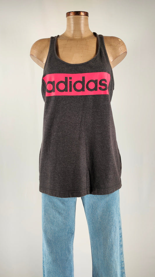 Top Adidas gris