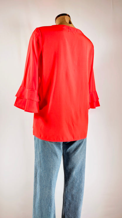 Blusa coral