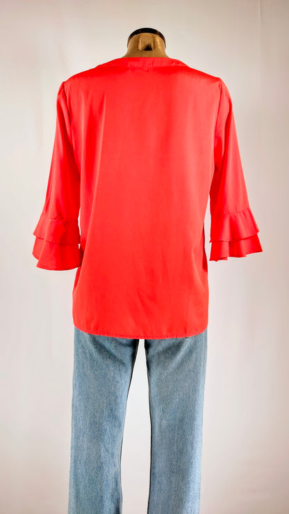 Blusa coral