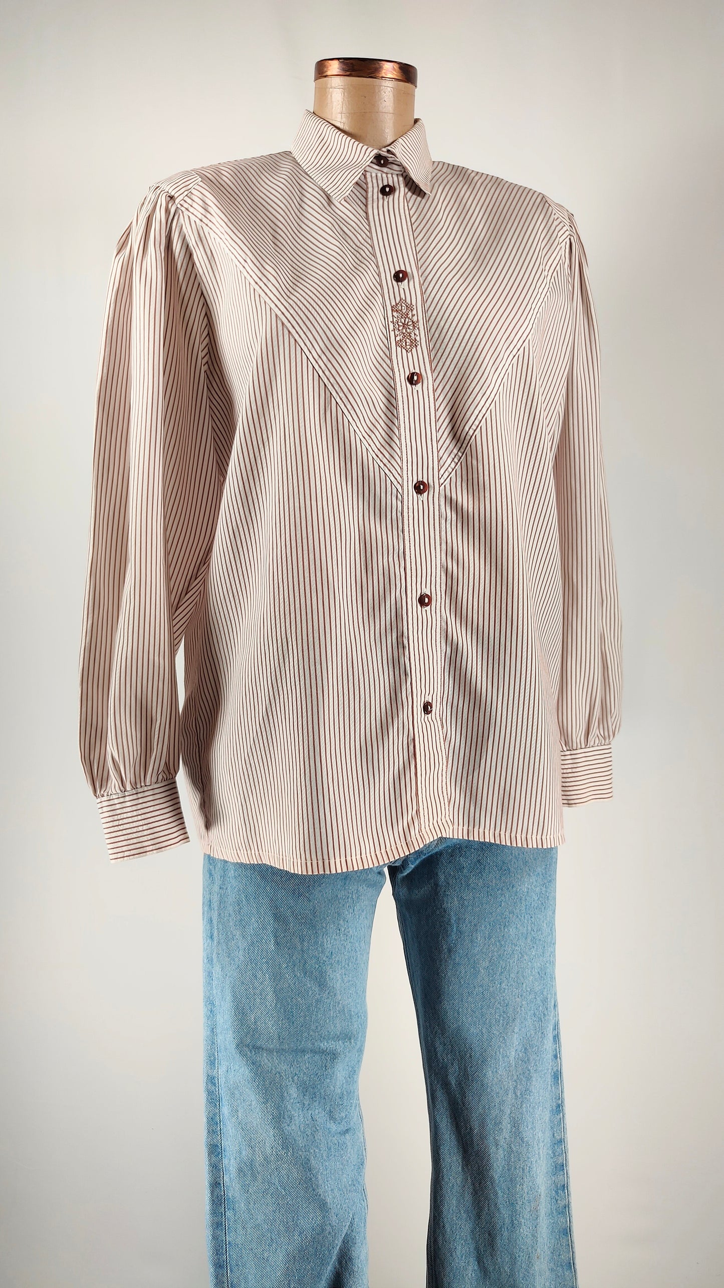 Camisa Vintage blanco