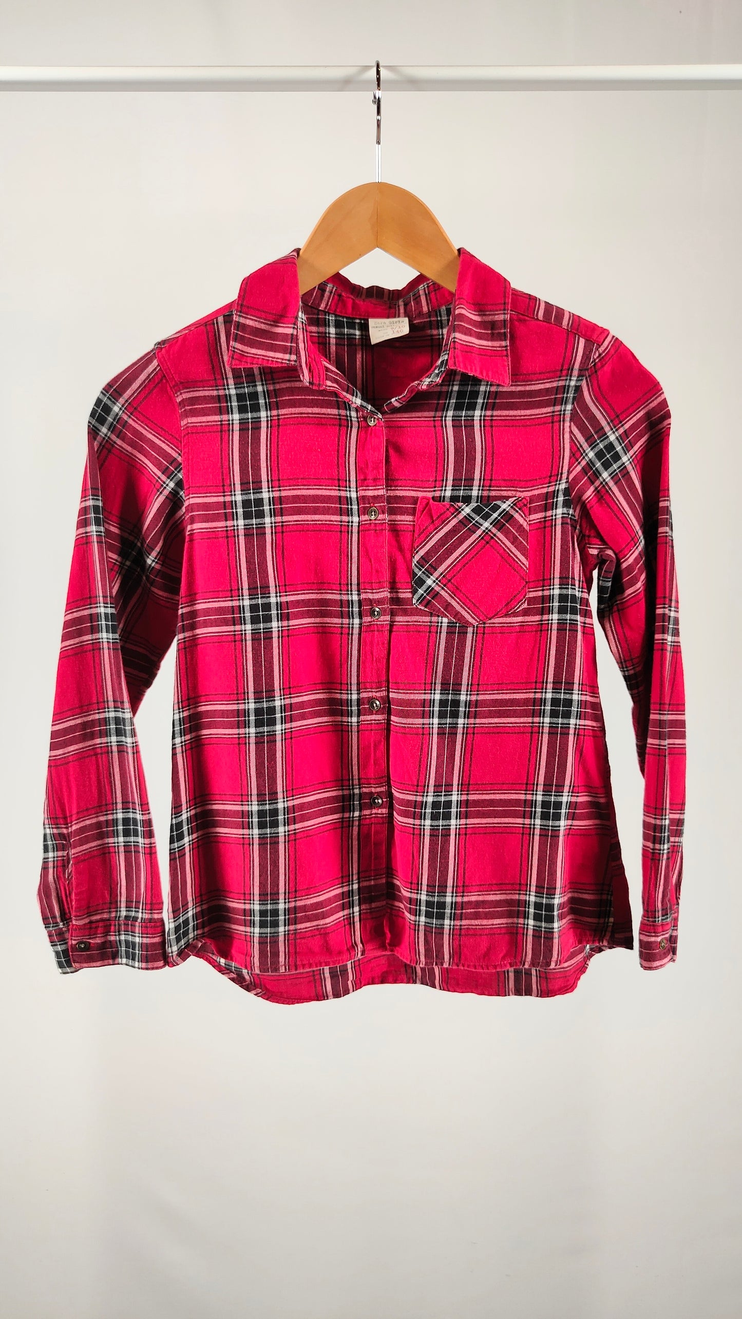 Camisa de cuadros Zara girls