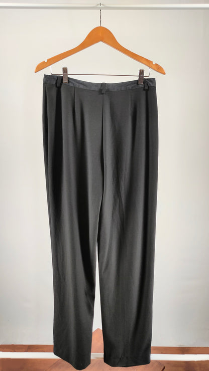 Pantalones Takezo con cintura de raso