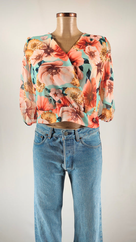 Blusa Rinascimiento estampado floral