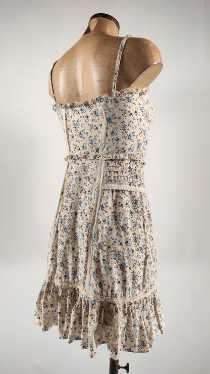 Vestido con estampado de flores Pepe Jeans