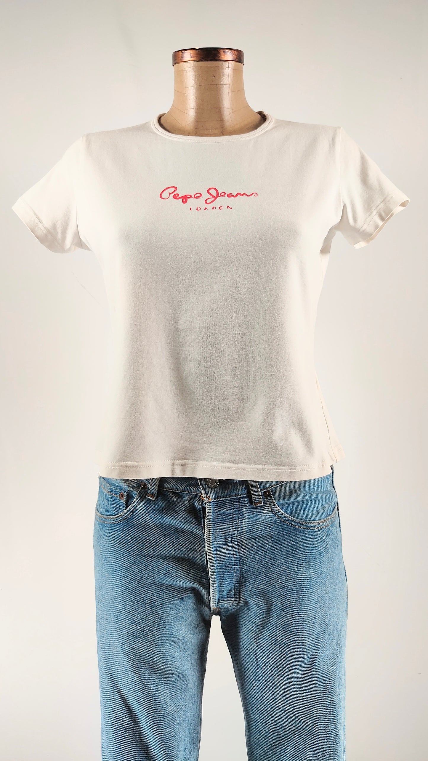 Camiseta Pepe Jeans en blanco