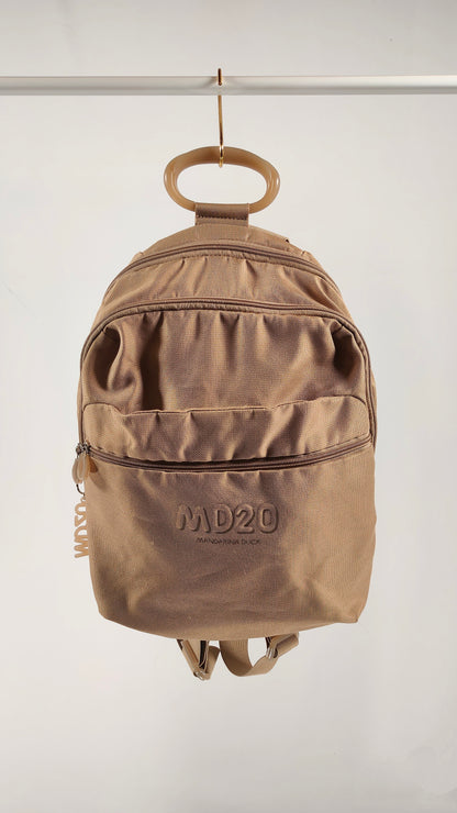 Mochila beige Mandarina Duck