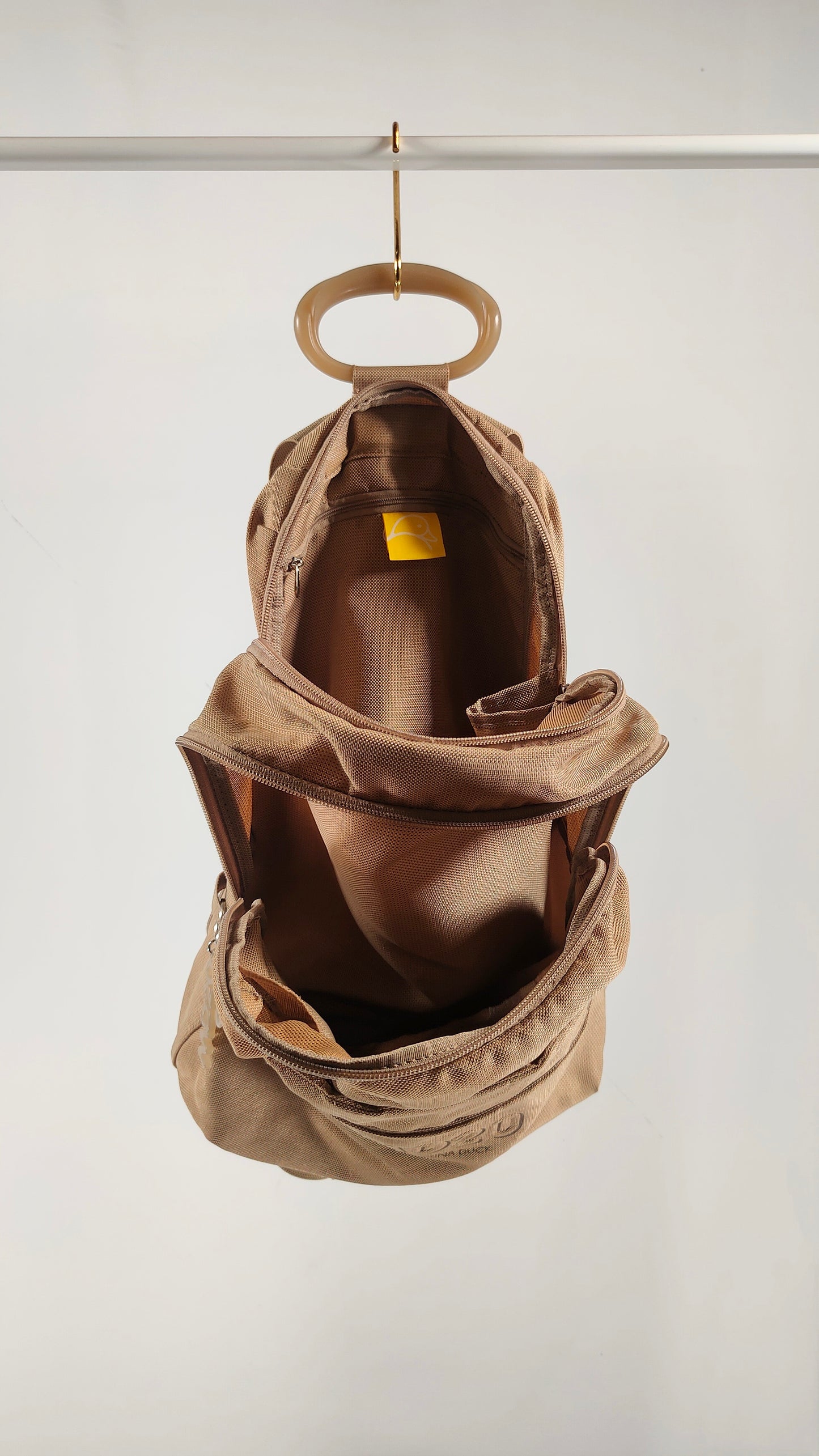 Mochila beige Mandarina Duck