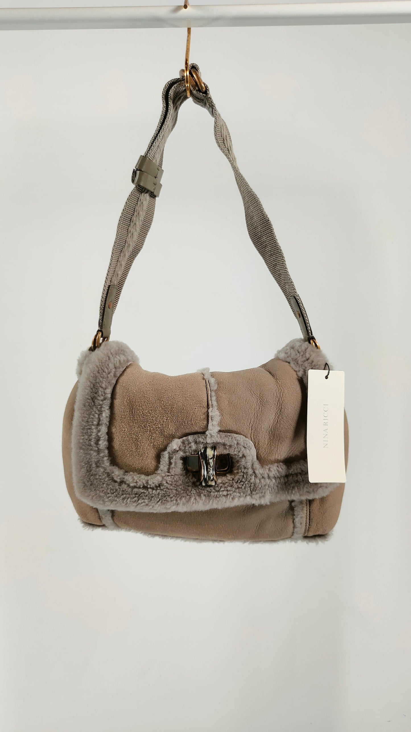 Bolso Nina Ricci gris