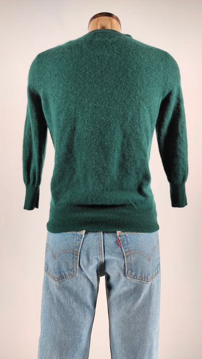 Chaqueta de Cashmere verde