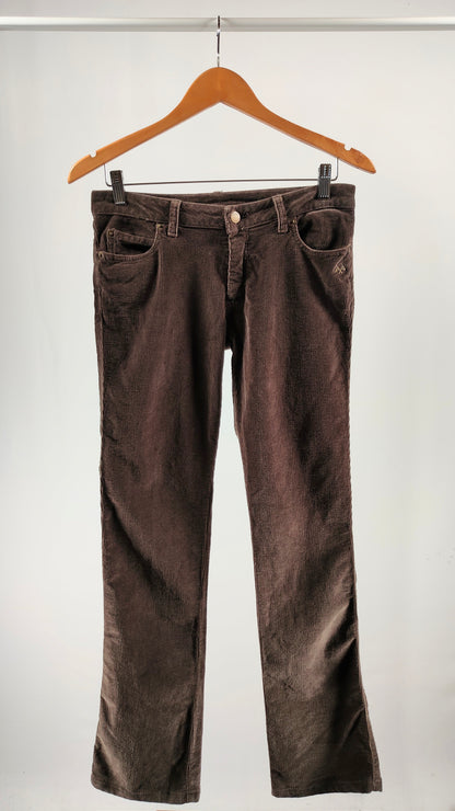 Pantalones de pana marrones Thomas Burberry