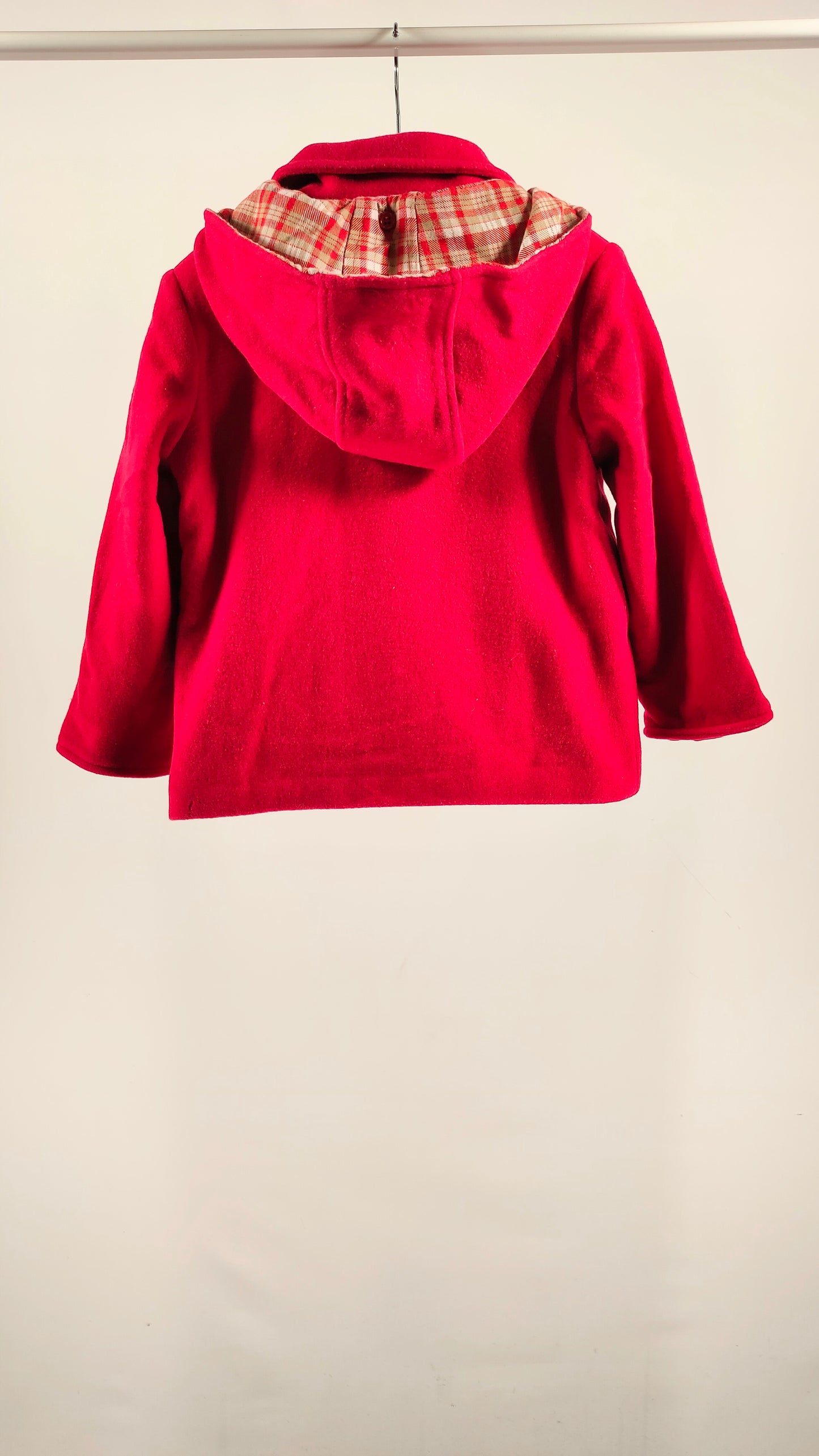 Abrigo rojo Pamela mestre