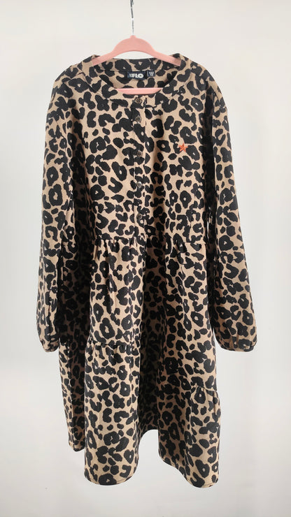 Vestido de algodón animal print Like Flo