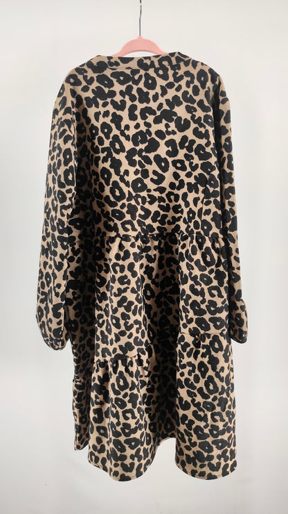 Vestido de algodón animal print Like Flo
