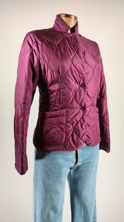Chaqueta acolchada morada Aspesi