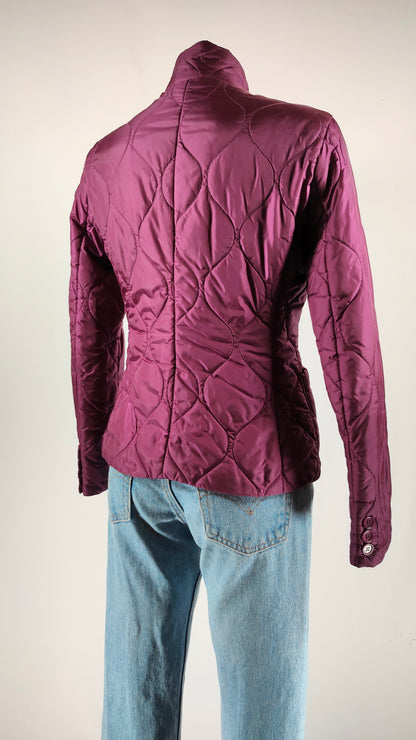 Chaqueta acolchada morada Aspesi