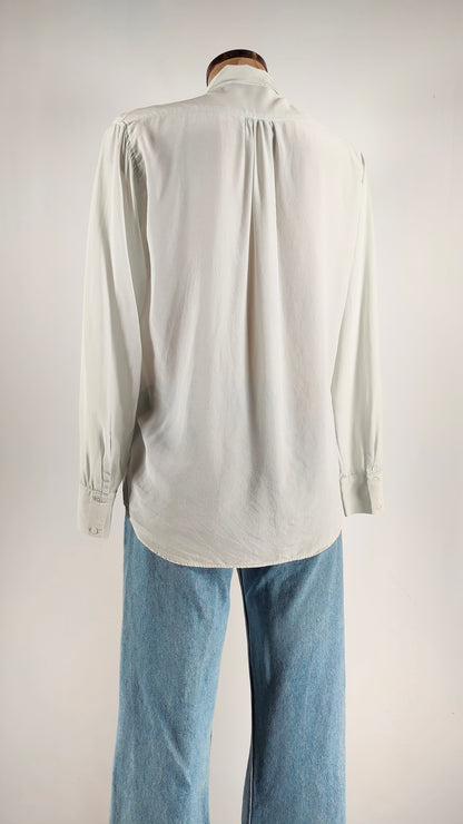Camisa de seda con lazo Sandro