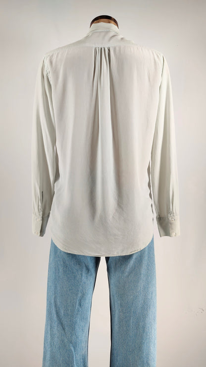 Camisa de seda con lazo Sandro