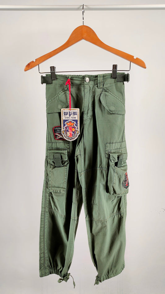 Pantalones cargo verde oscuro MPM