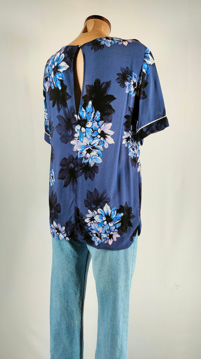 Blusa azul mbyM