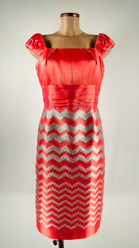 Vestido estampado geométrico Mireia Bisbe