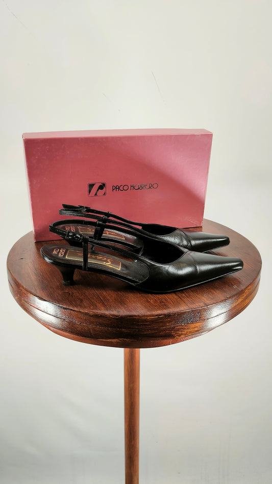 Stiletto negros Paco Herrero