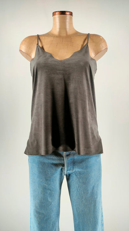 Top gris efecto ante somsis