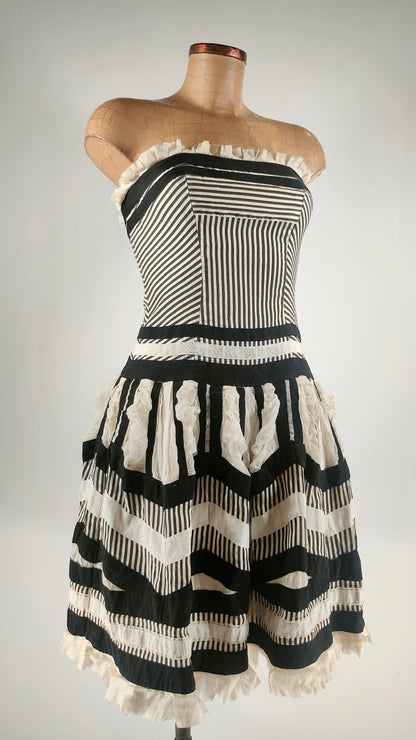 Vestido de seda y algodón Diane von Furstenberg