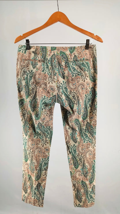 Pantalones Zara multicolor tiro bajo