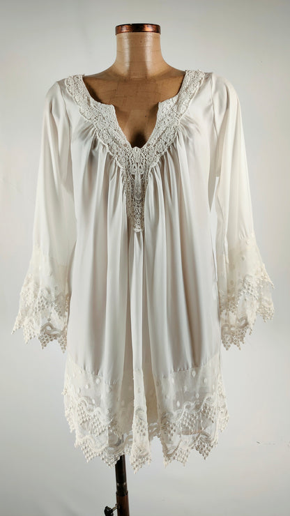 Vestido blanco Laurie & Joe